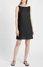 Santorelli Jaclyn Sleeveless Shift Dress