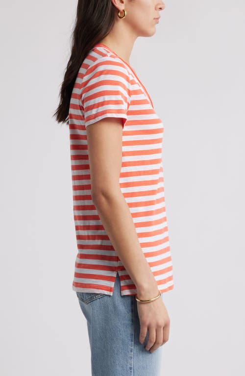 Caslonr Caslon(r) Cotton & Modal V-neck T-shirt