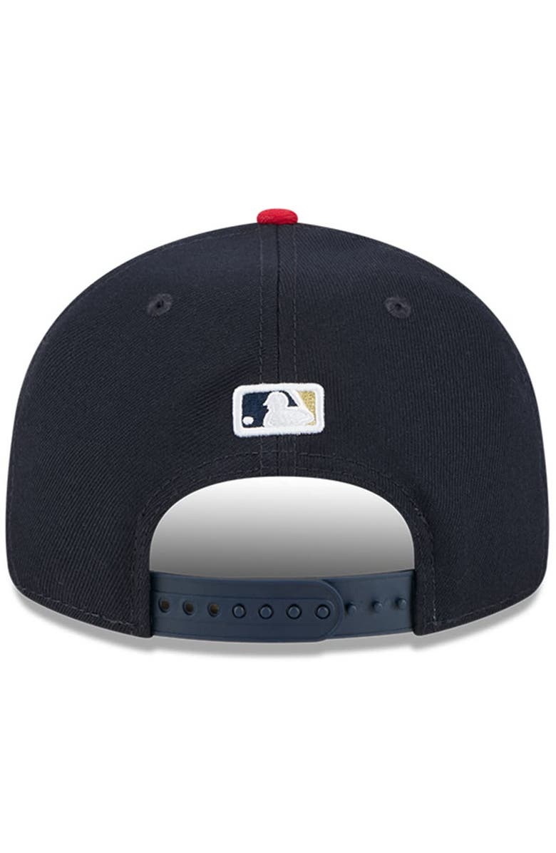 New Era Men's New Era Navy/Red Washington Nationals Baseball Hall of Fame Retro Crown 9FIFTY Adjustable Hat, Alternate, color, Navy