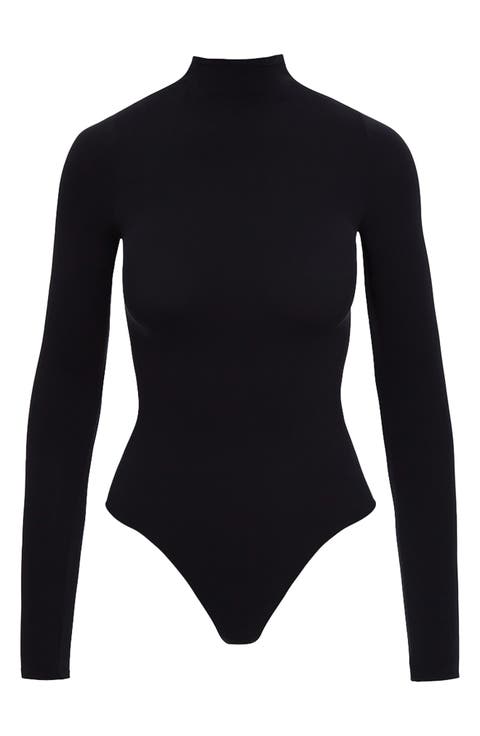 Ballet Funnel Neck Bodysuit