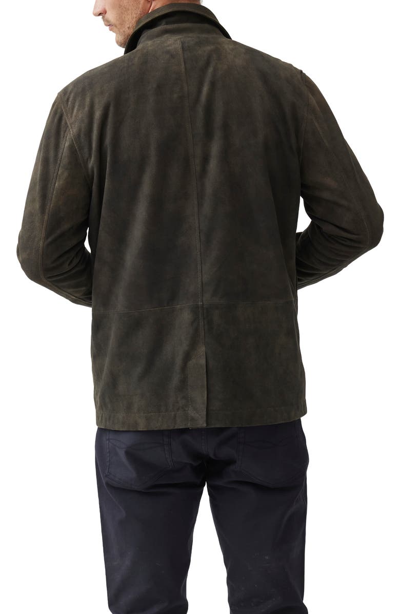 Rodd & Gunn Somerset Suede Shirt Jacket, Alternate, color, 