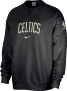 Nike Men's Nike Black Boston Celtics Courtside Standard Issue Performance Pullover Sweatshirt