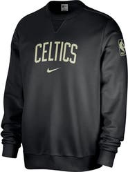 Nike Men's Nike Black Boston Celtics Courtside Standard Issue Performance Pullover Sweatshirt