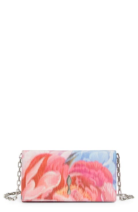 Bettina Floral Tissu Chiné Clutch