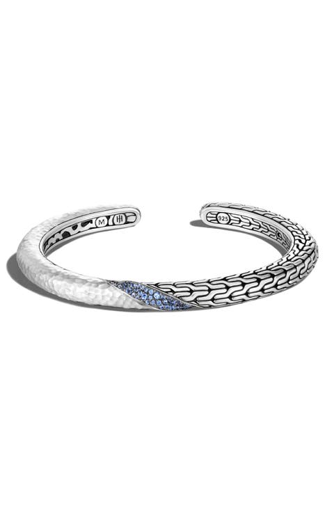 Classic Chain Twisted Cuff Bracelet