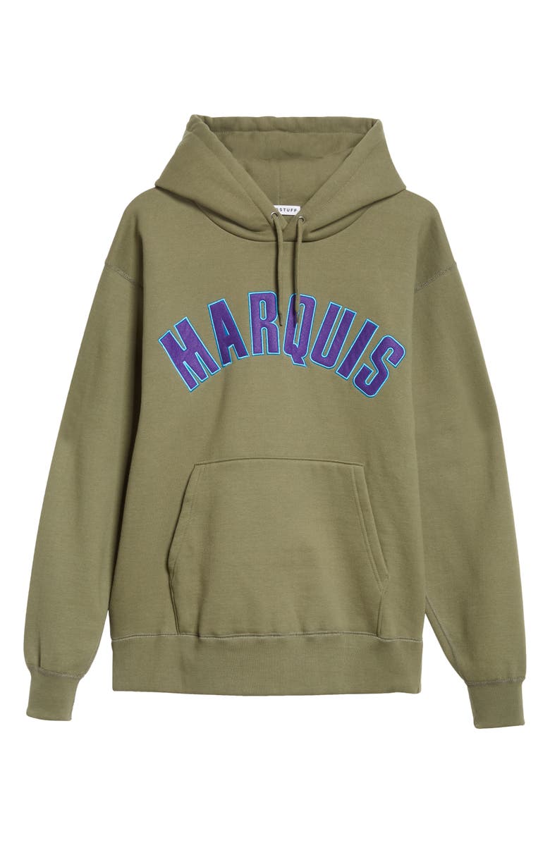 F-LAGSTUF-F Men's Embroidered Marquis Hoodie, Alternate, color, Green