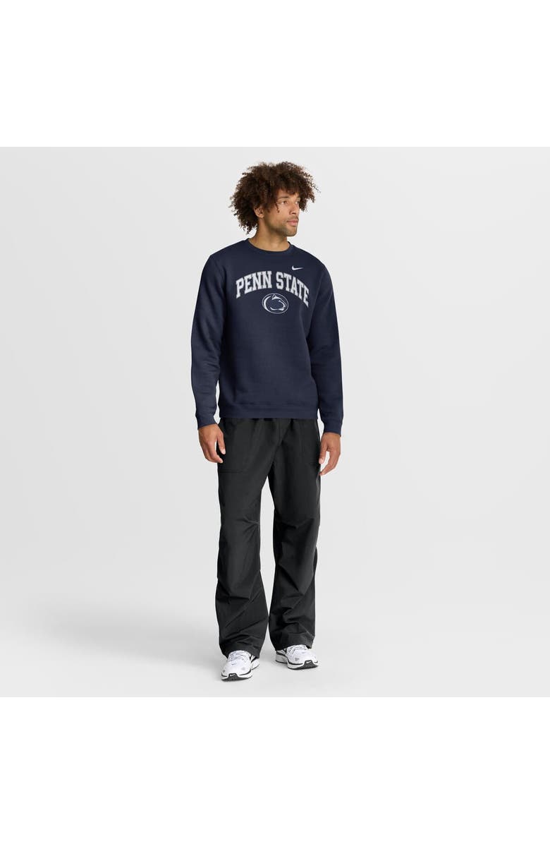 Nike Men
s Nike Navy Penn State Nittany Lions Arch Pullover Sweatshirt, Alternate, color, Navy