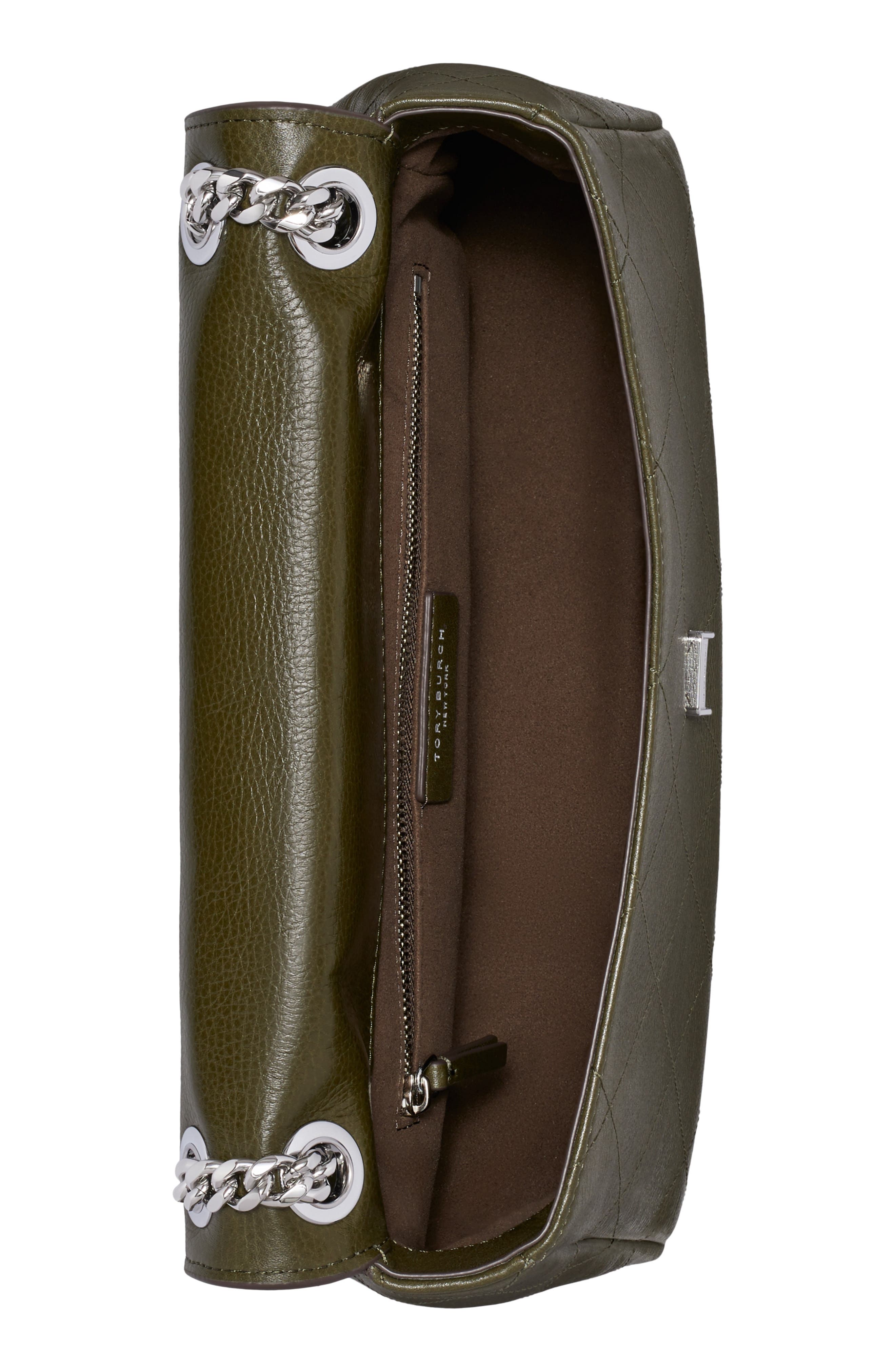 Charlie Leather Shoulder Bag, Alternate, color, LECCIO