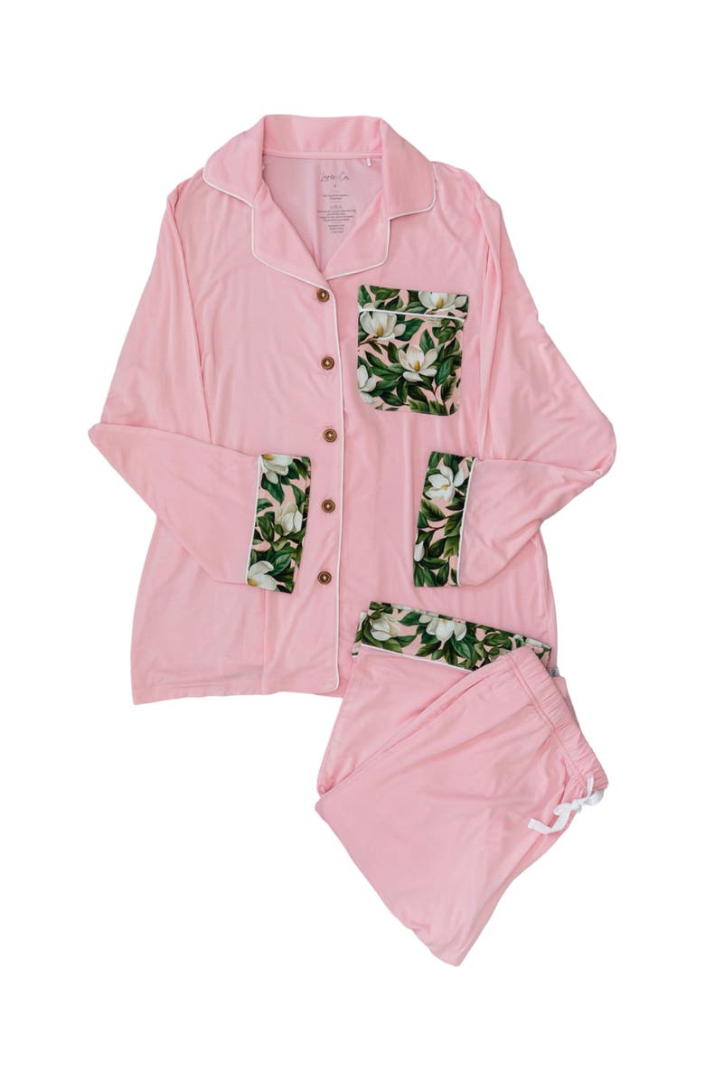 Laree + Co Magnolia Women's Luxe Lounge Set, Main, color, Green