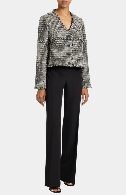 Santorelli Regina Relaxed Fit Jacket In Gray