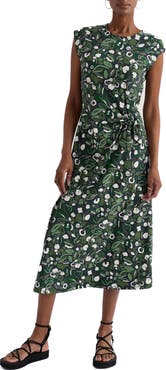 Seasalt Cornwall Fettling Jersey Tie Midi Dress