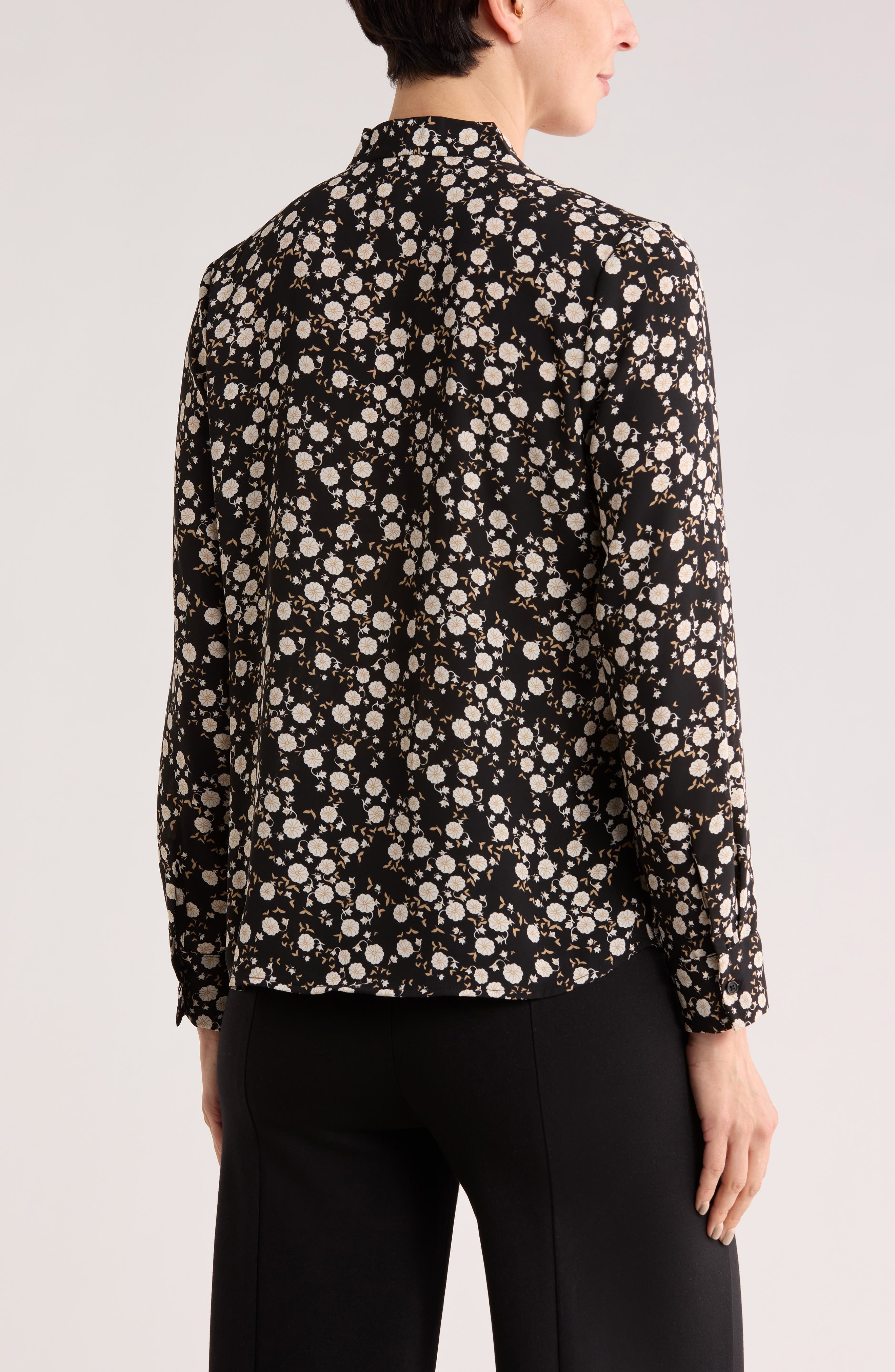 V-Neck Long Sleeve Top - image 2