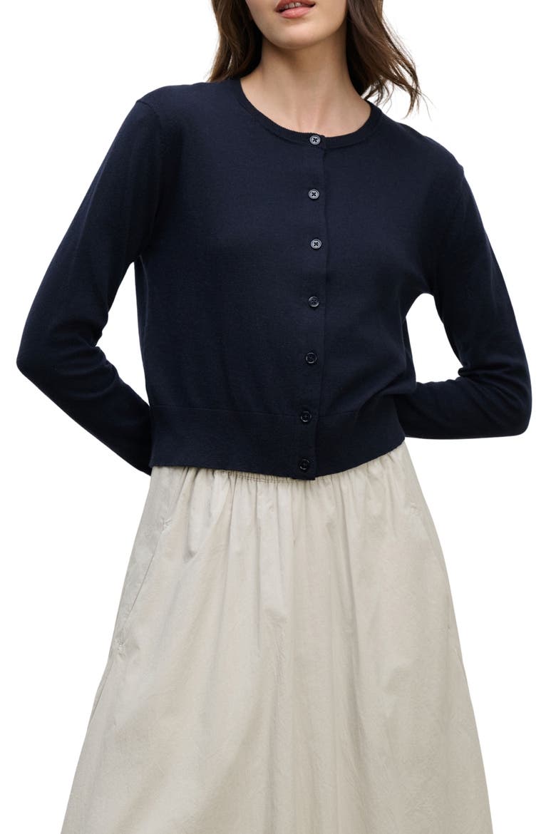Violette Cardigan, Main, color, NAVY