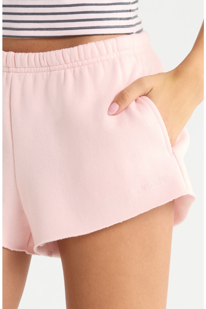 Ultra Soft Fleece Shorts, Alternate, color, PINK