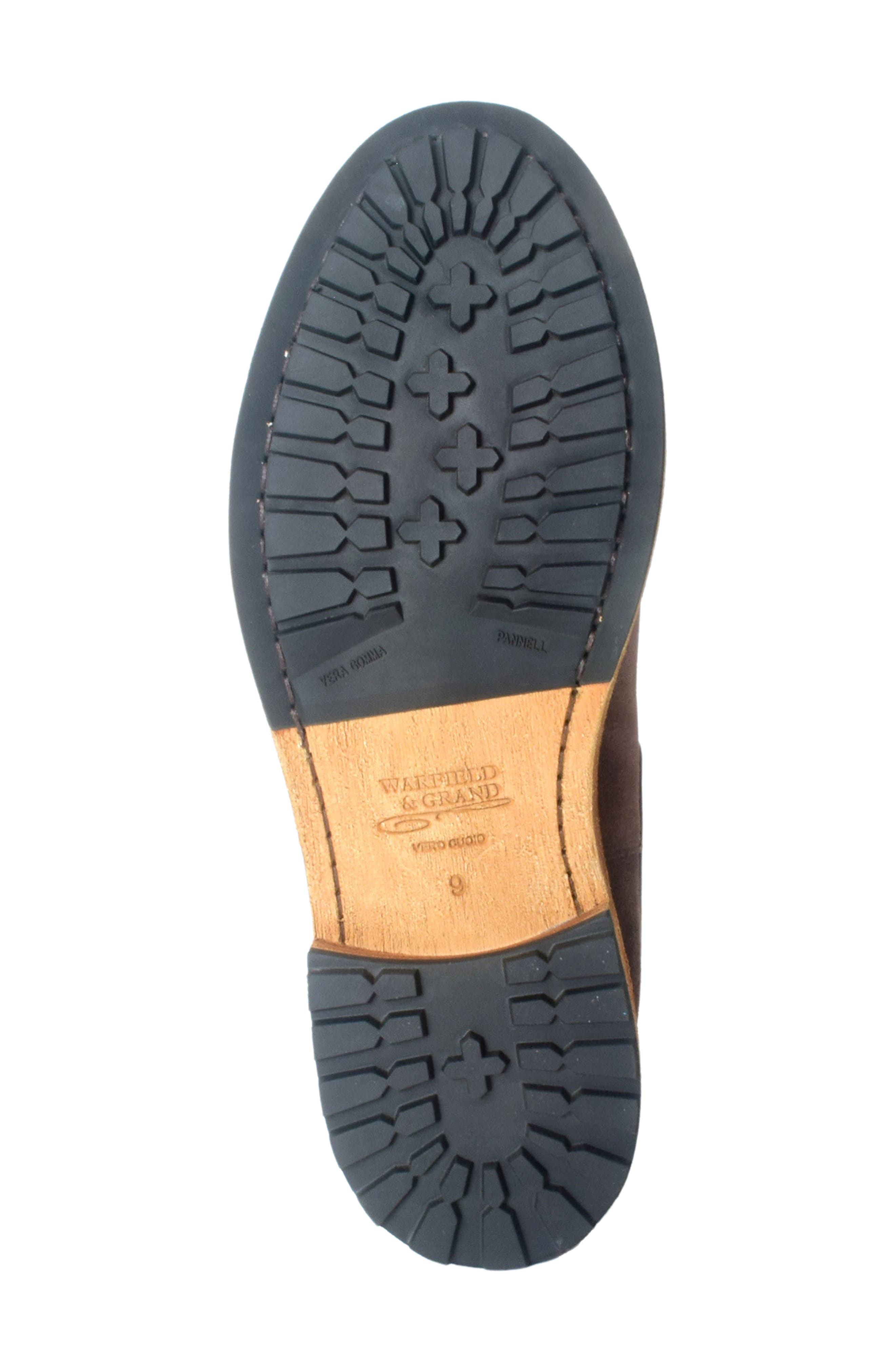 Warfield & Grand Trench Lace-Up Boot, Alternate, color, Black