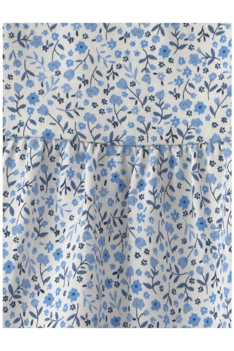 Floral Print Sundress & Bloomers Set, Alternate, color, BLUE FLORAL