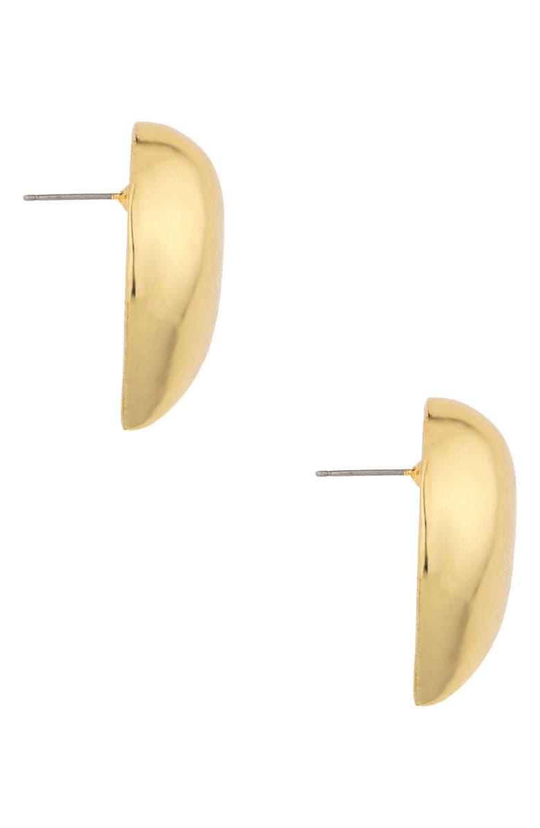 Ettika Puffy Heart Stud Earrings, Alternate, color, 