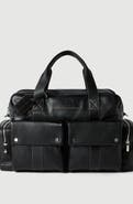Brunello Cucinelli Grained calfskin leisure bag