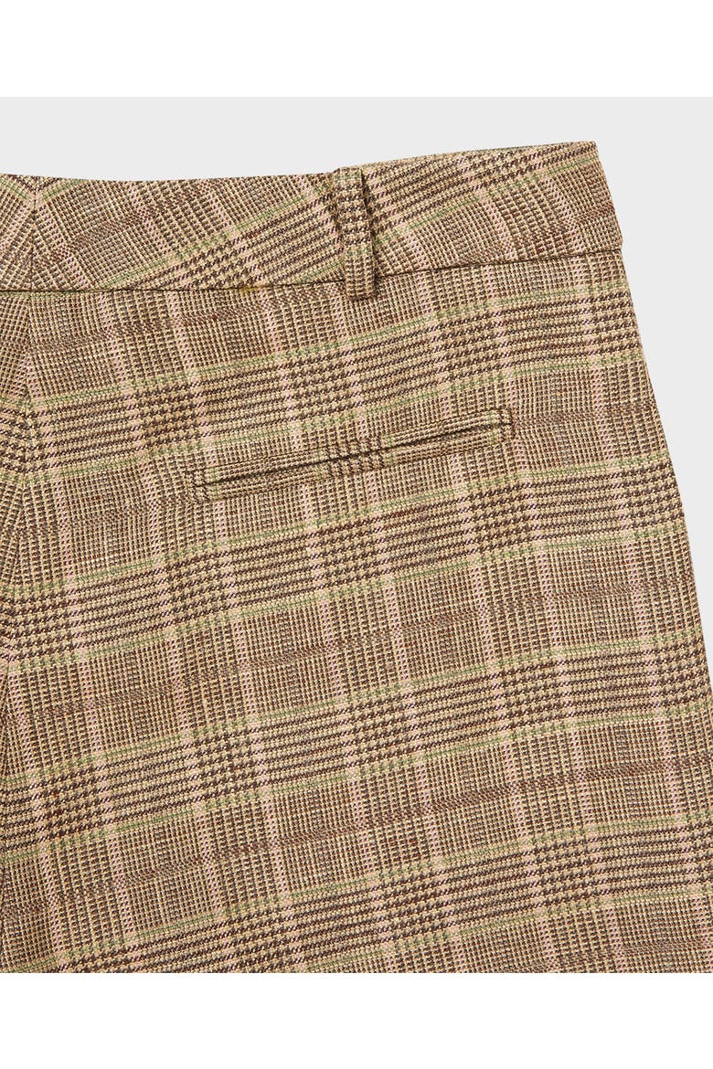 Tweed Shorts with Patch Pocket, Alternate, color, Brown Tweed