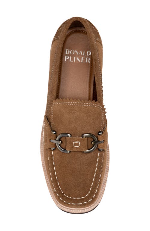 Donald Pliner Women Heliocs Loafer In Saddle In Brown