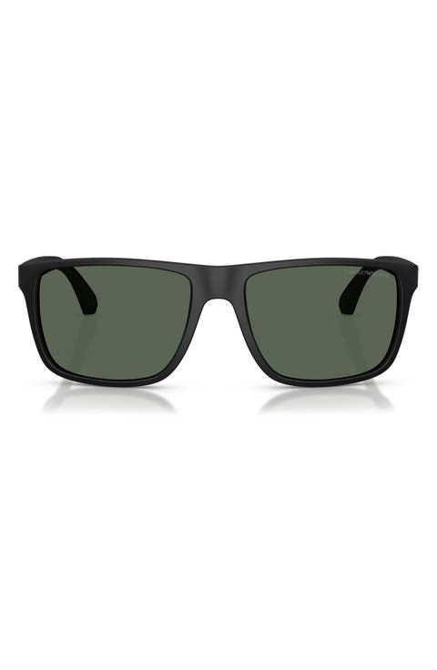 56mm Square Sunglasses