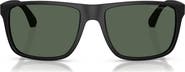 Emporio Armani 56mm Square Sunglasses