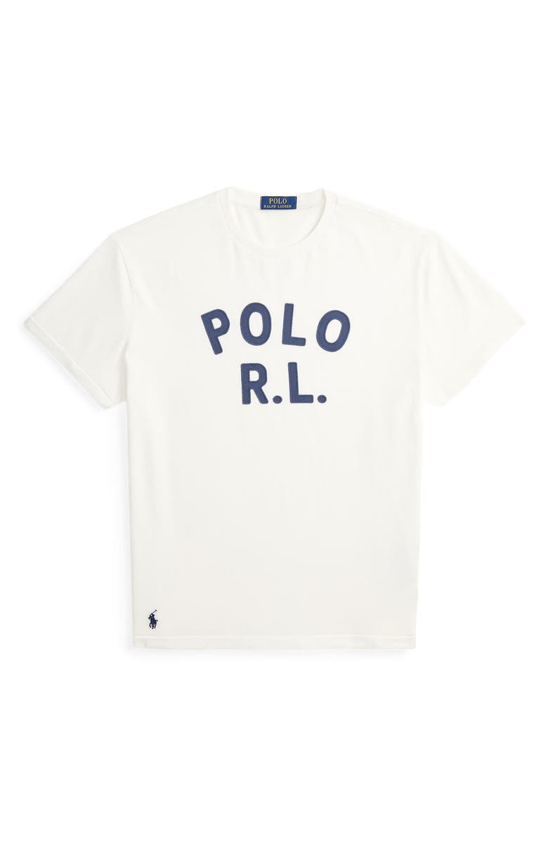 Polo Ralph Lauren Classic Fit Logo Appliqué Cotton T-Shirt, Alternate, color, White