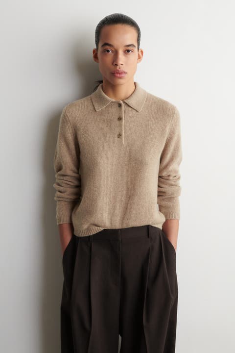 Cashmere Polo Jumper
