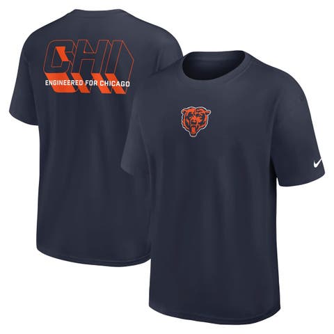 Men's Nike Navy Chicago Bears Dominate The Game Essential Max90 T-Shirt