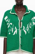 Bimba y Lola Embroidered Knit Sweater