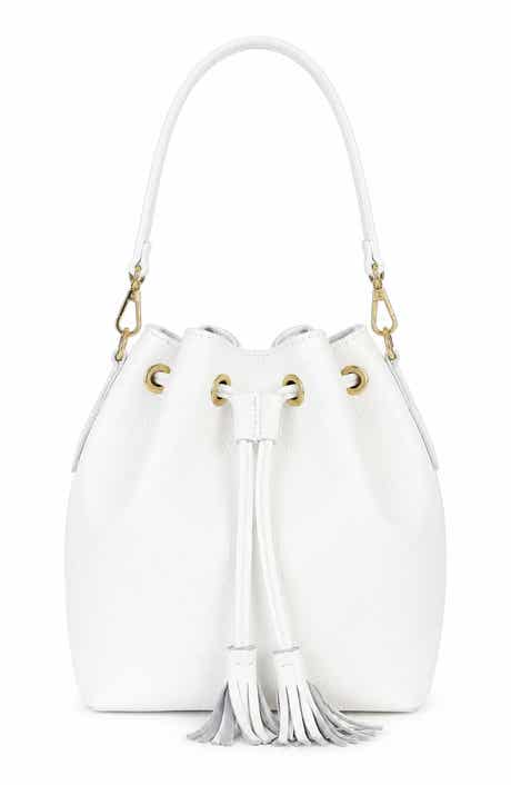 Carlotta Leather Bucket Bag
