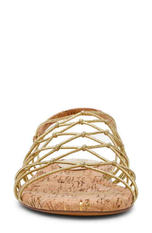 Steve Madden Libra Slingback Sandal In Gold