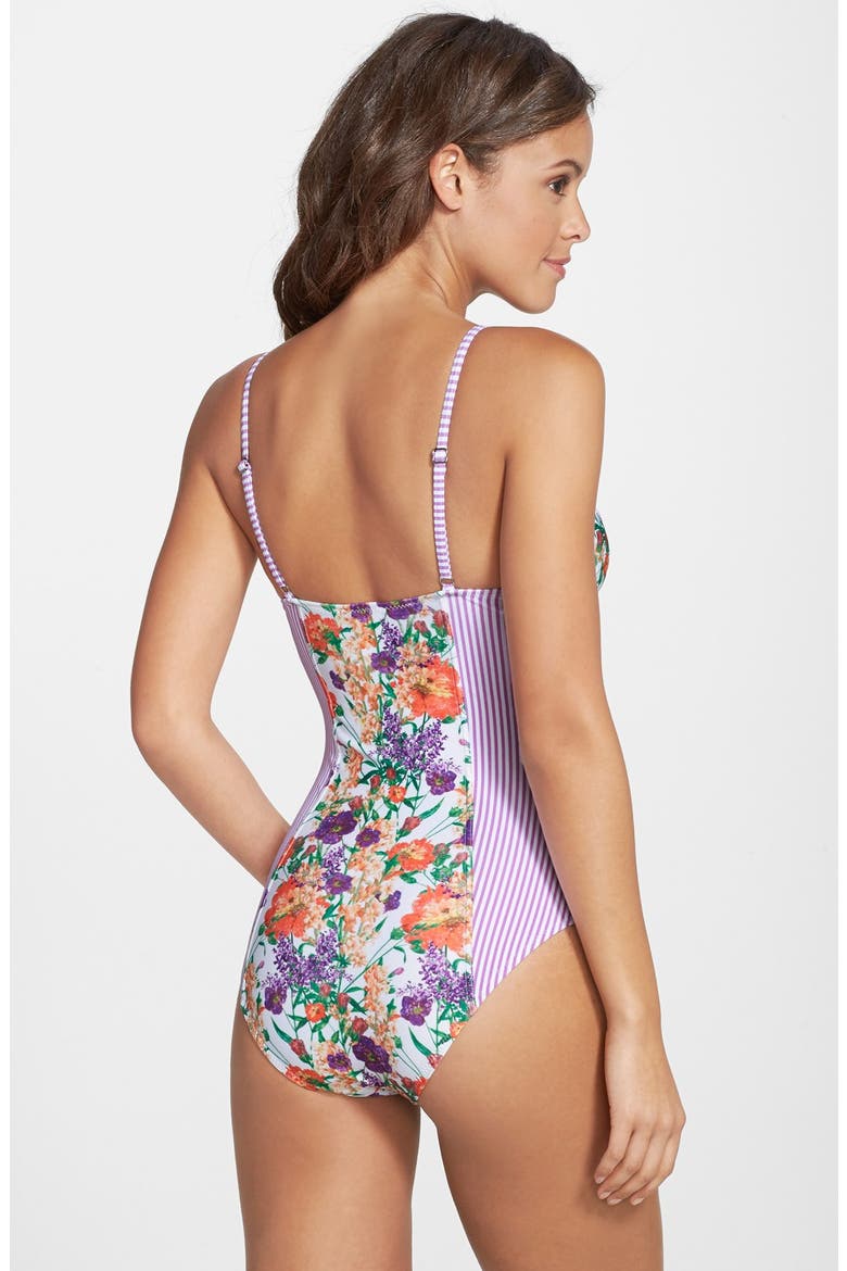 'Wild Keepsake' One-Piece Swimsuit, Alternate, color, MULTI