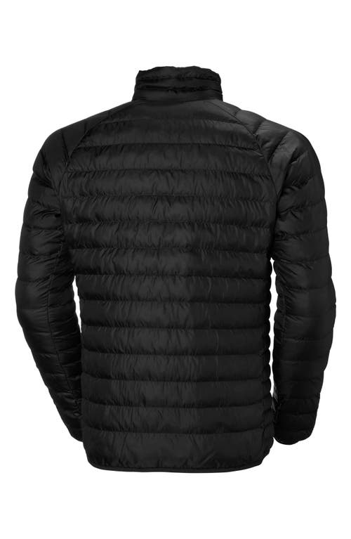 Helly Hansen Banff Water Repellent Insulated Puffer Jacket In Black
