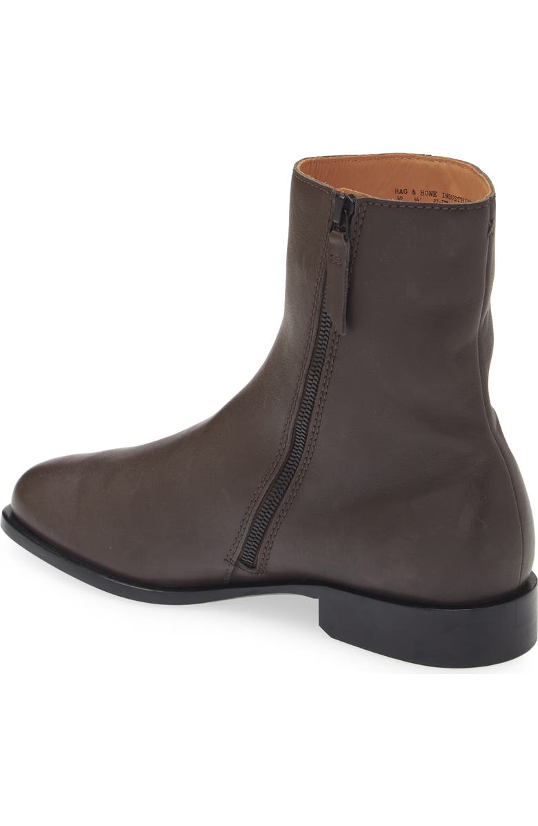 rag & bone Enzo Zip Boot, Alternate, color, Dark Espresso