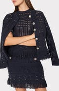 Milly Beaded Fringe Cardigan