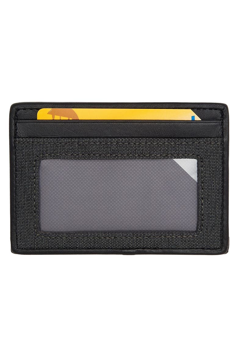Alpha Card Case, Alternate, color, ANTHRACITE/ BLACK
