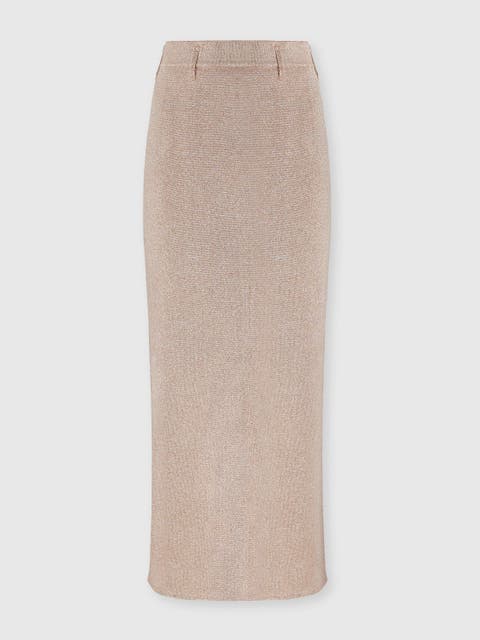 Long Skirt With Slit