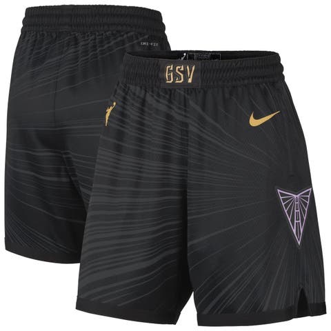 Women's Nike Black Golden State Valkyries 2026 On-Court Dri-FIT Victory Shorts - Rebel Edition