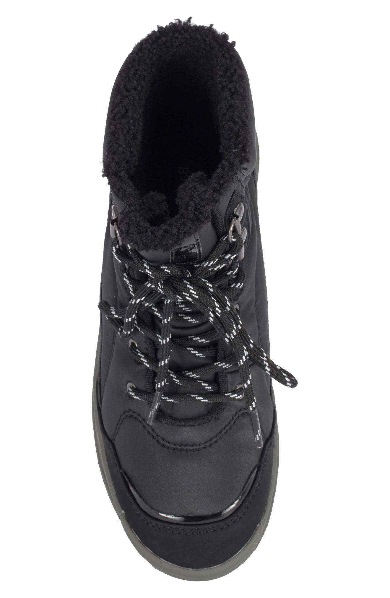 BARETRAPS Maine Waterproof Faux Fur Lining Sporty Boot, Alternate, color, Black