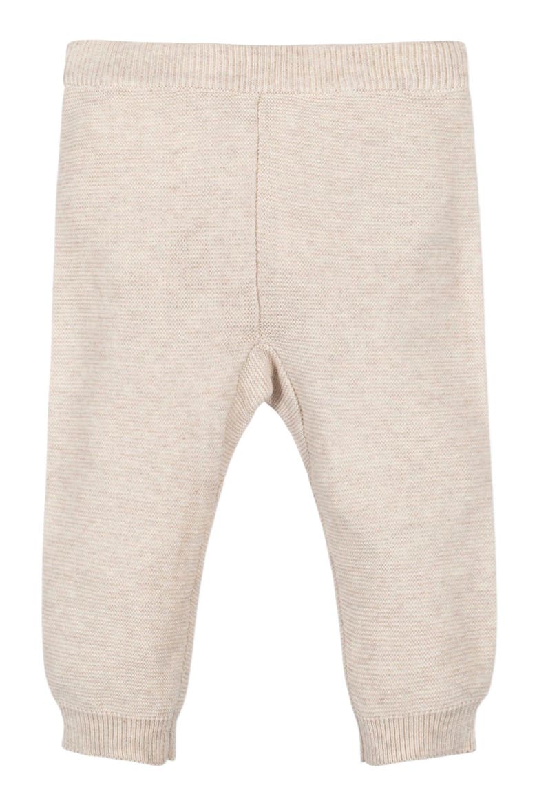 Baby Organic Cardigan and Legging Set, Infant, Alternate, color, Light Oatmeal Heather Cable