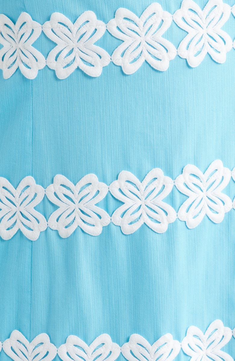 Lilly Pulitzer<sup>®</sup> Davis Linen Maxi Dress, Alternate, color, Capri Blue