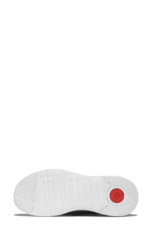 Shop Fitflop Super-q Knit Sneaker In Black