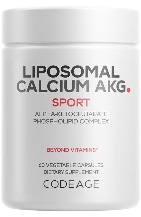 Liposomal Calcium AKG   Alpha Ketoglutarate Supplement