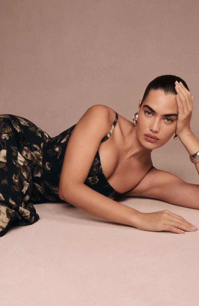 Reformation Katalina Floral Dress, Alternate, color,