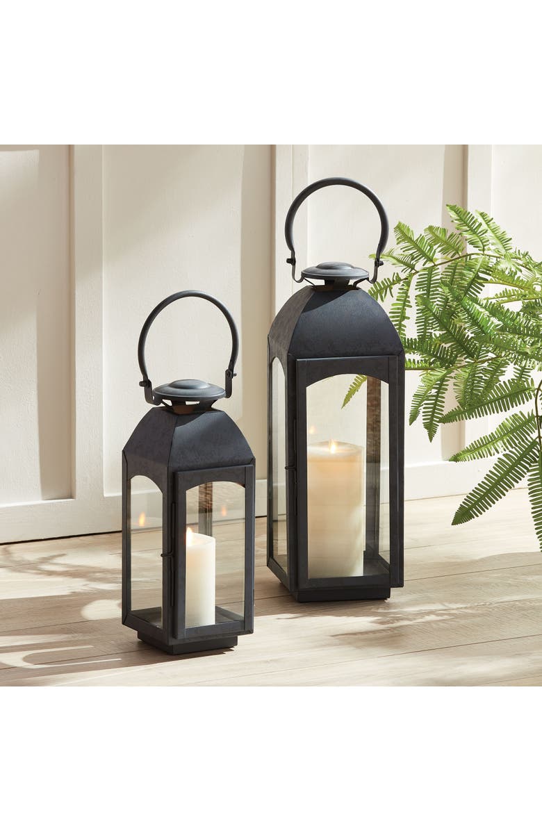 Napa Home & Garden Antoinne Outdoor Lantern Large, Alternate, color, Blue