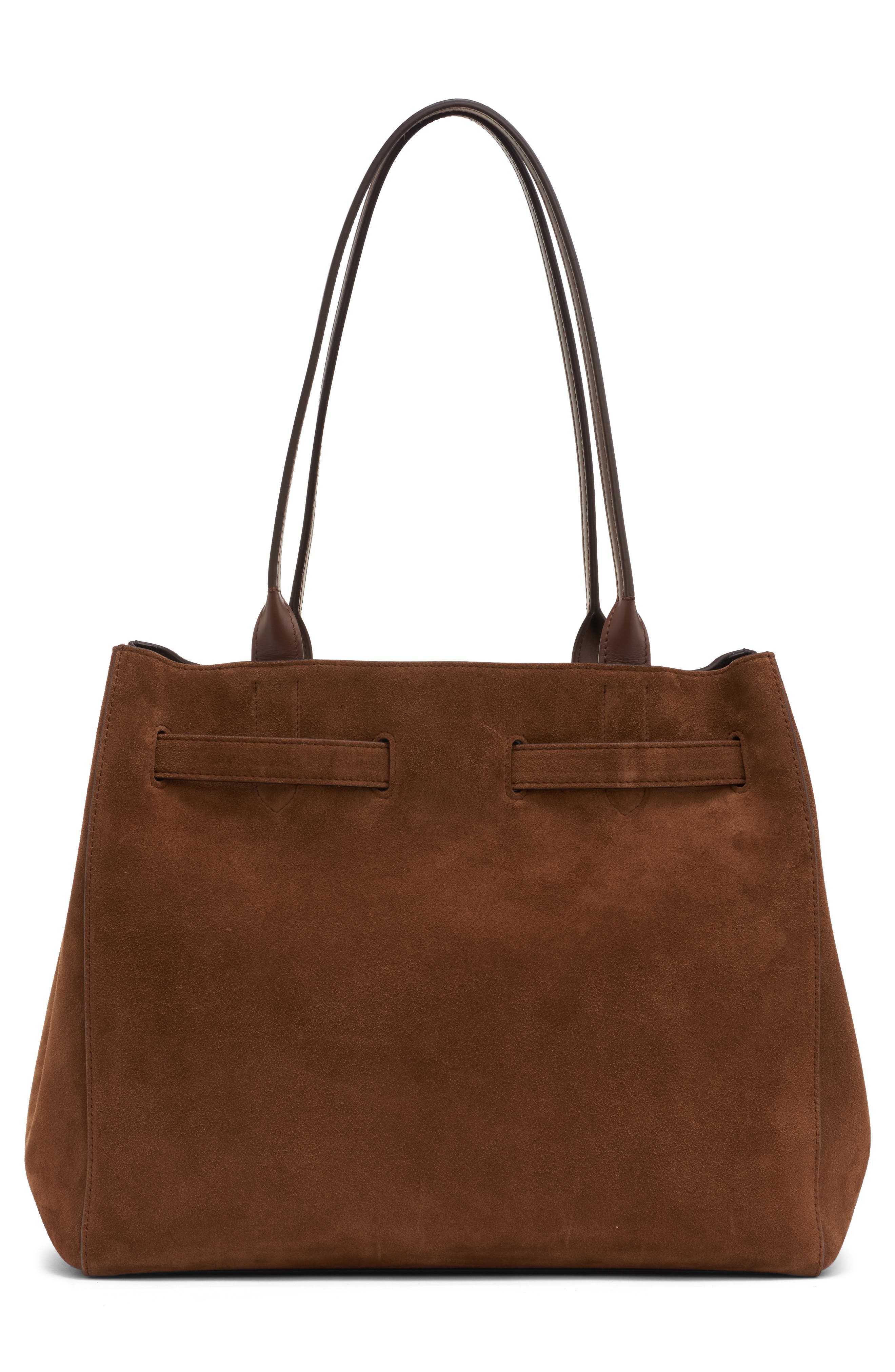 TOM FORD Medium Audrey Suede Tote, Alternate, color, 