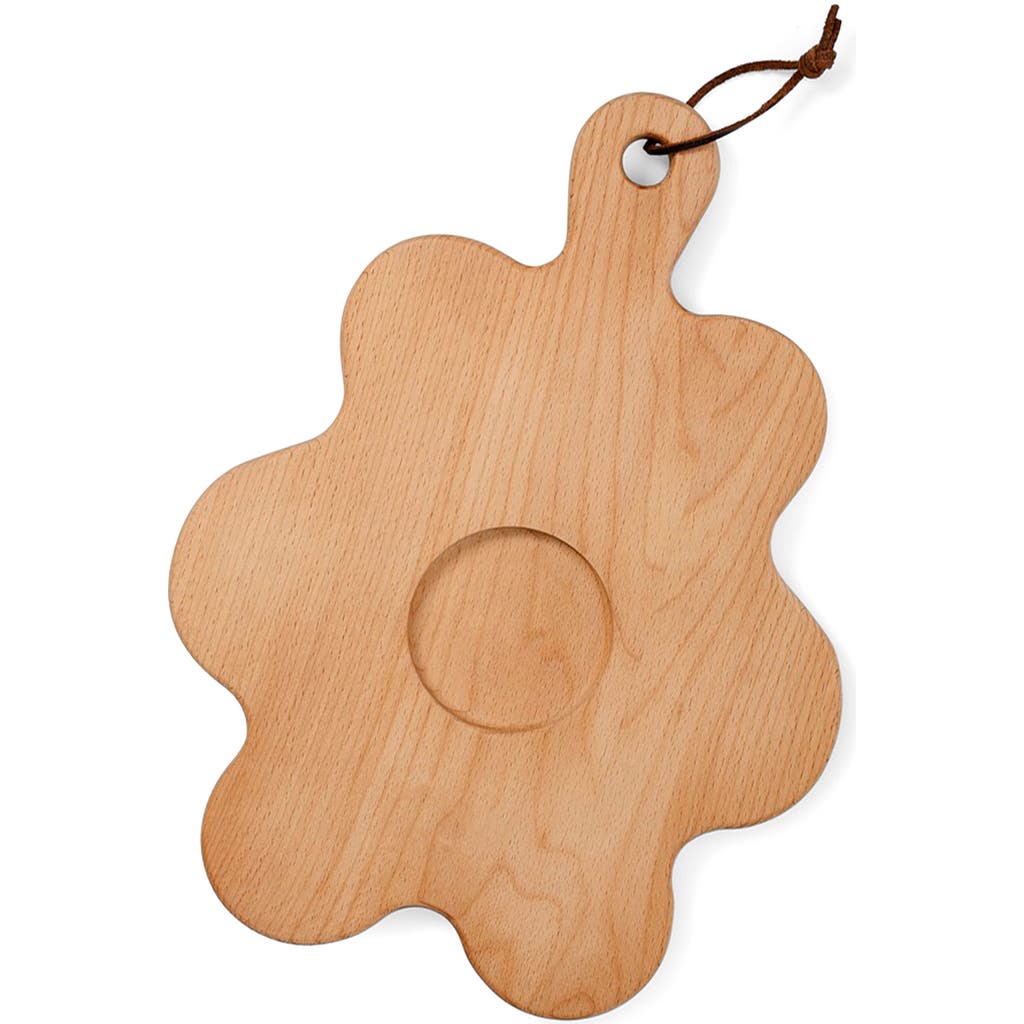 Areaware Serving Friends Wood Board In Brown