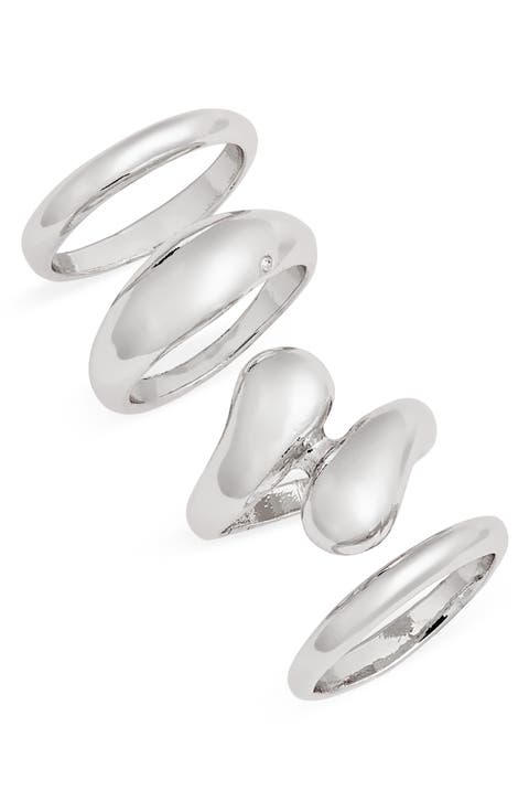 Set of 4 Mixed Rings