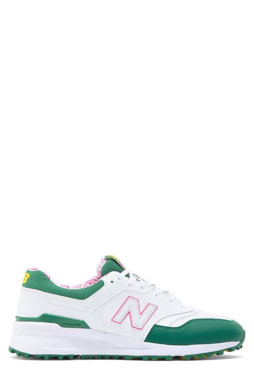 New Balance Golf 997 Sl Waterproof Spikless Golf Shoe In Multi